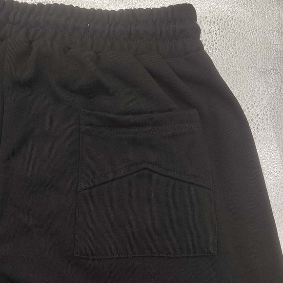 Rhude x Lamborghini Logo Emboiered Black Shorts - Picture 8 of 10